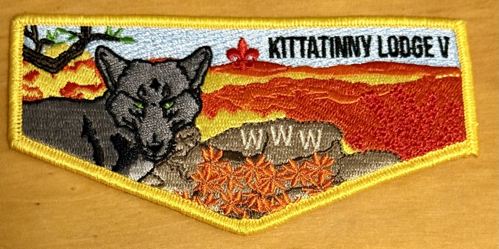 Kittatinny Lodge 5 OA Flap Hawk Mountain Council Kittatinny Lodge 5 OA Flap Hawk Mountain Council