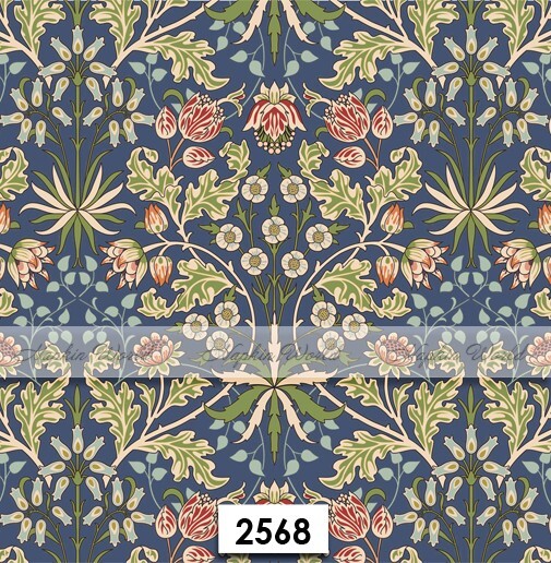 (2568) TWO Paper LUNCHEON Decoupage Art Craft Napkins - FLORAL PATTERN DESIGN