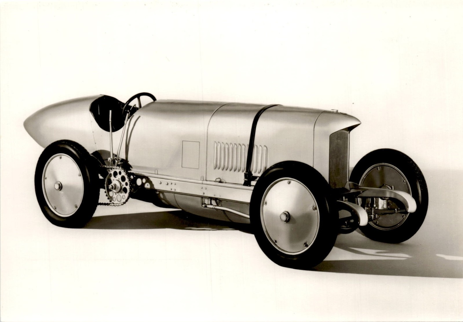 Blitzen-Benz Rennwagen 1911, Daimler-Benz-Museum Stuttgart- Postcard