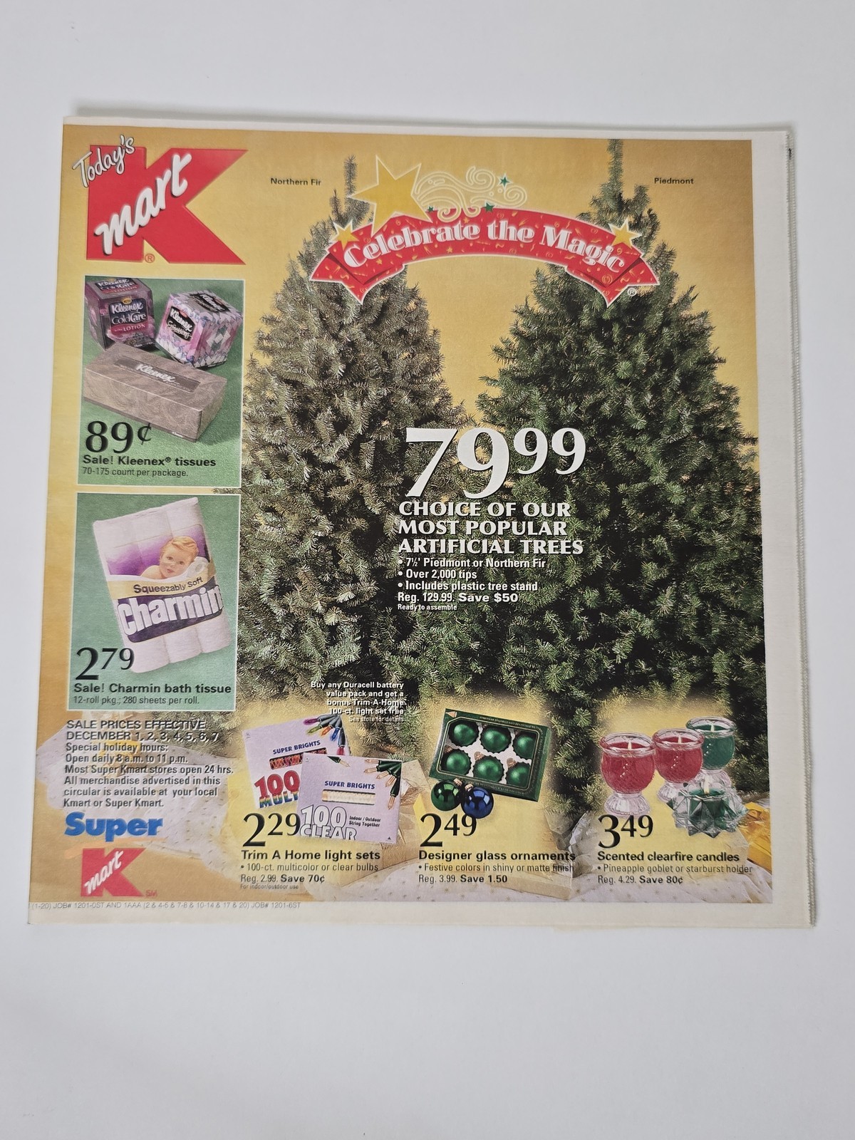 1996 Kmart Christmas Wishes Holiday Toy Catalog Vintage Advertising Catalog
