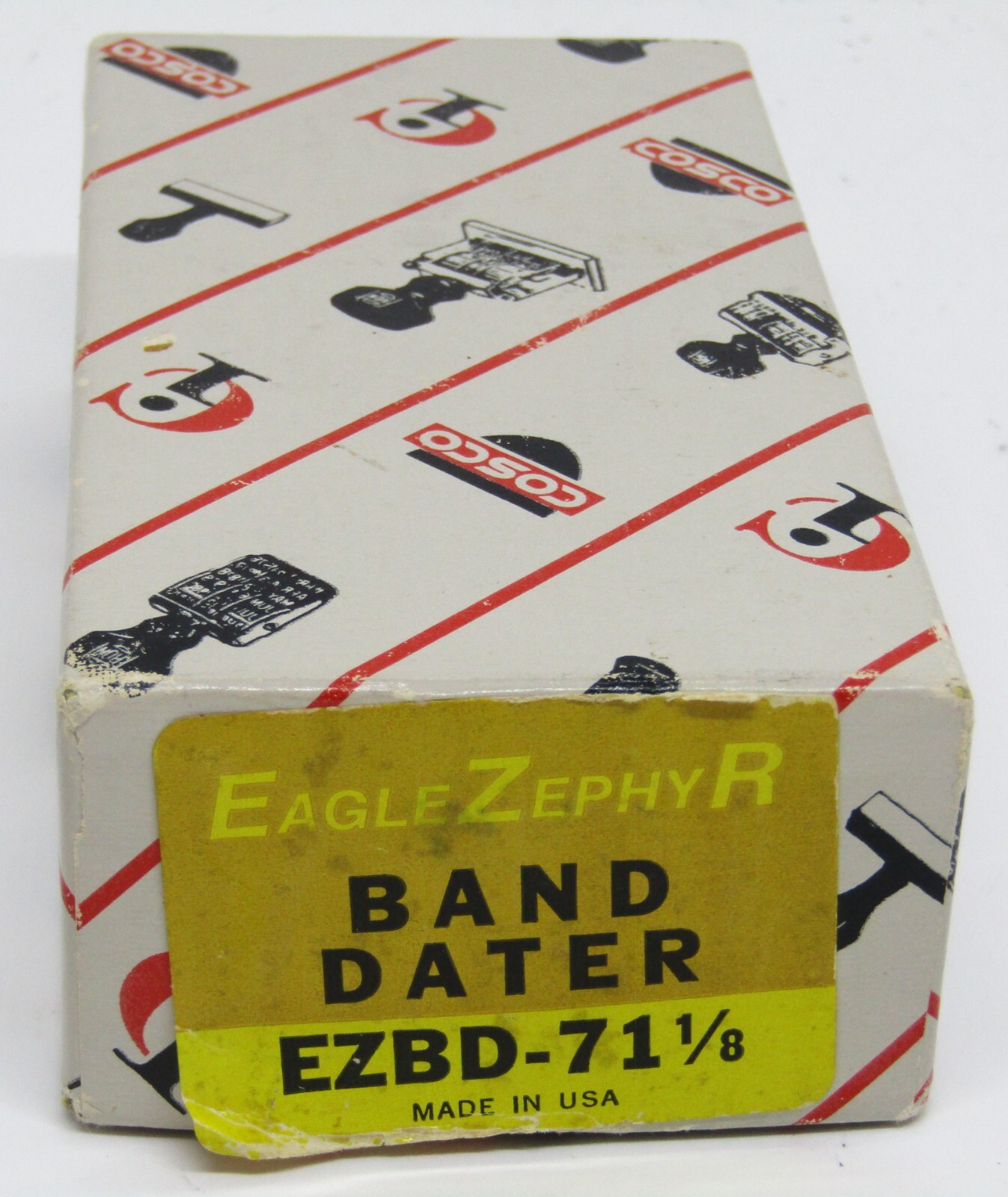 Vintage Eagle Zephyr Self Inking Band Dater.