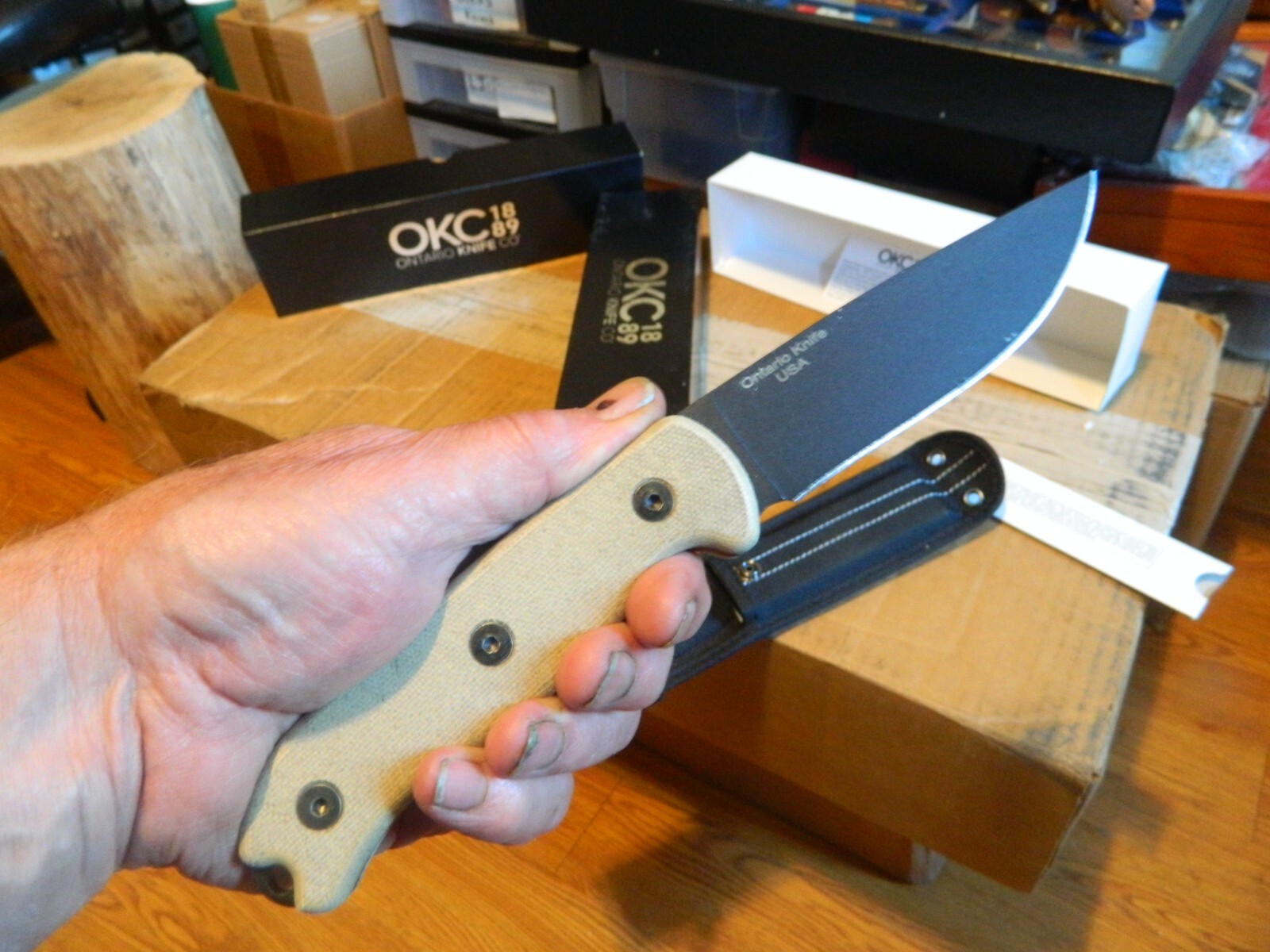 ONTARIO KNIFE CO. 10\