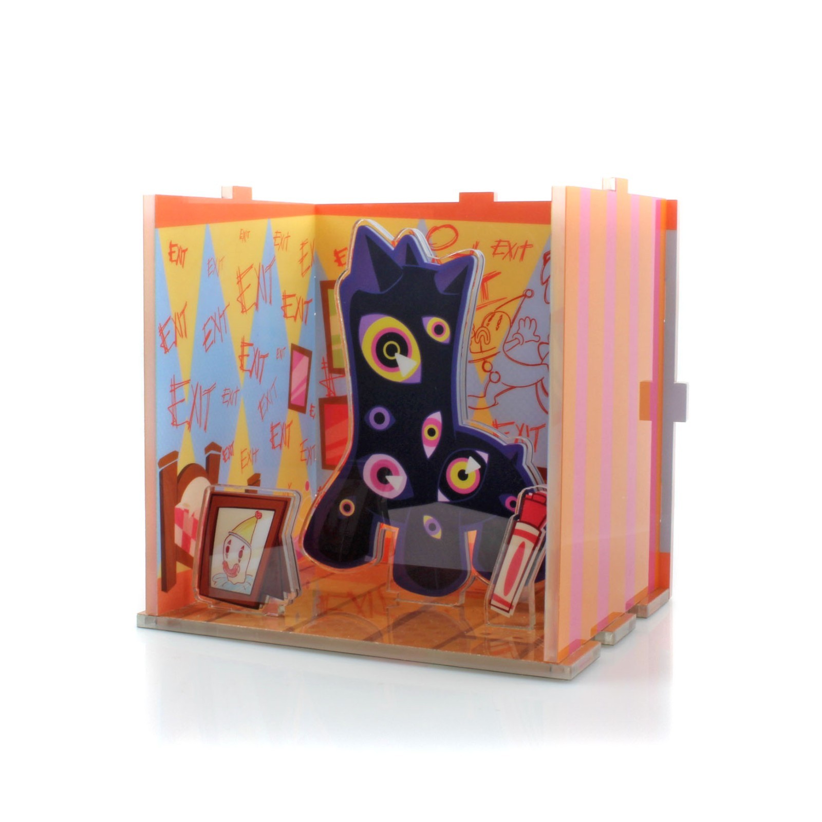 The Amazing Digital Circus Acrylicz Room Series Kaufmo Rare 1/12 Chase Brand New