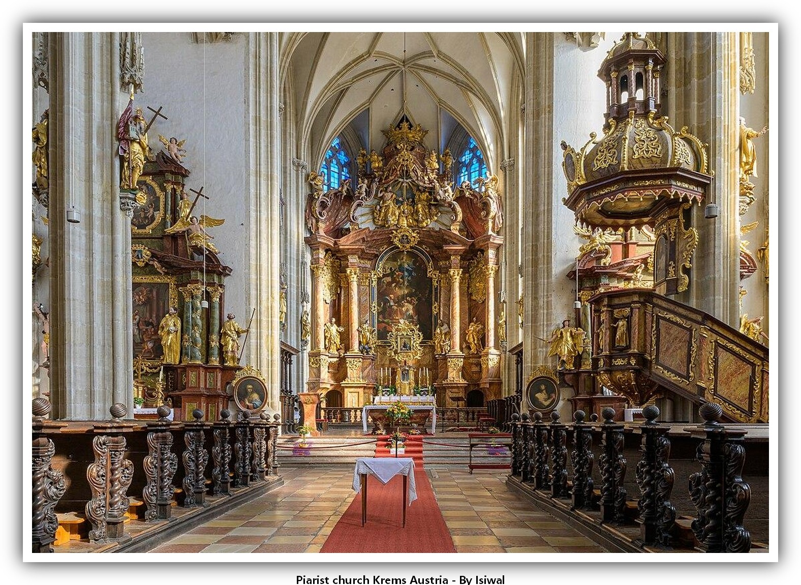 Piarist church Krems Austria Church religion Piarist church Krems Austria Church religion
