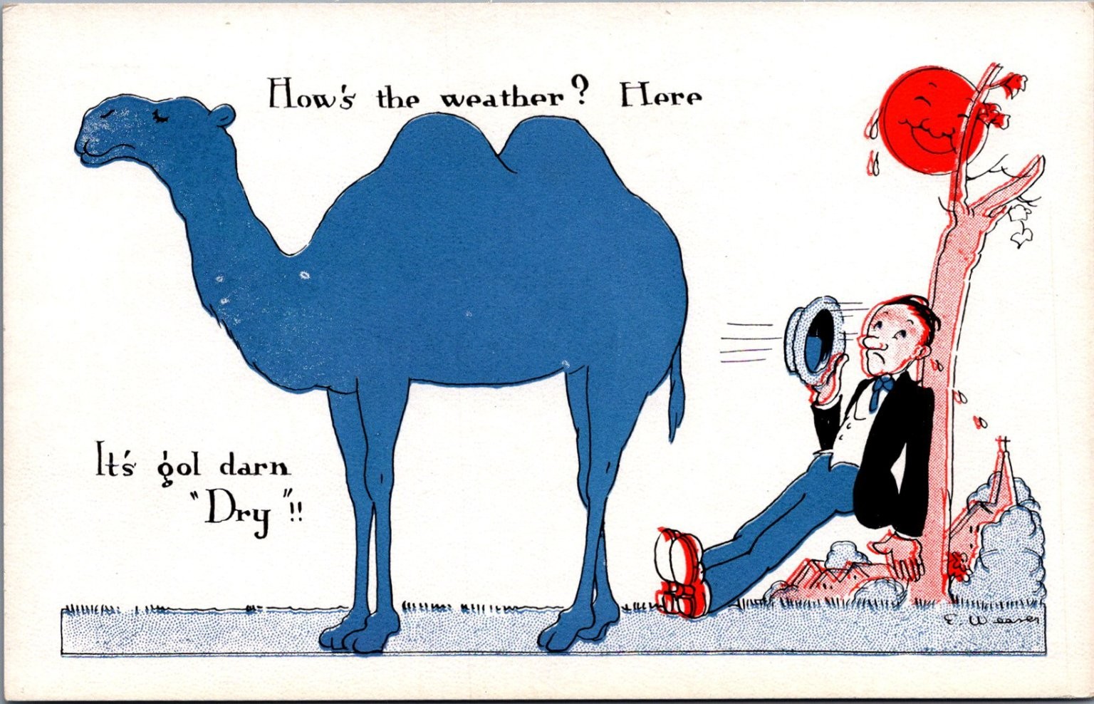 E. W. Kemble Comic Postcard \ E. W. Kemble Comic Postcard \