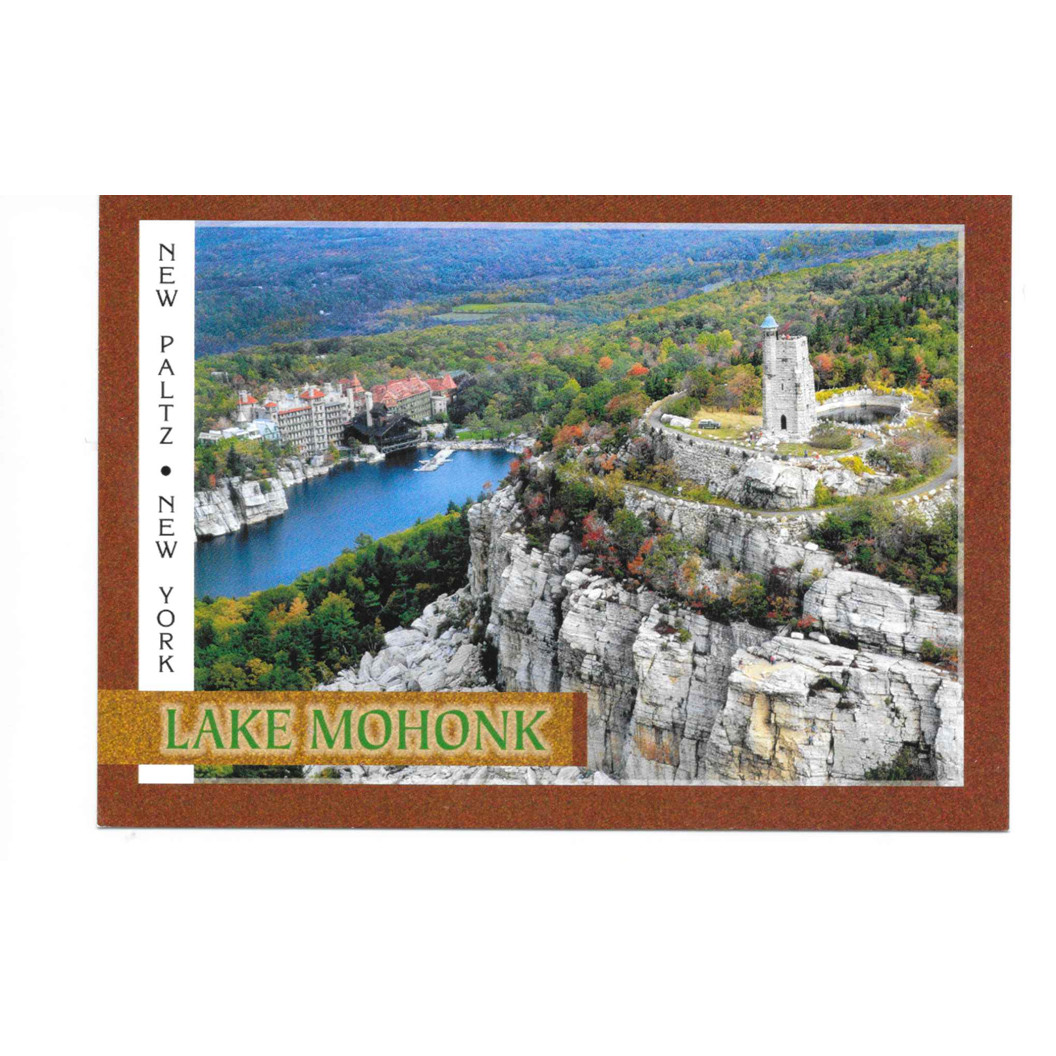Postcard Mohonk Mountain House Lake Mohonk NP NY USA