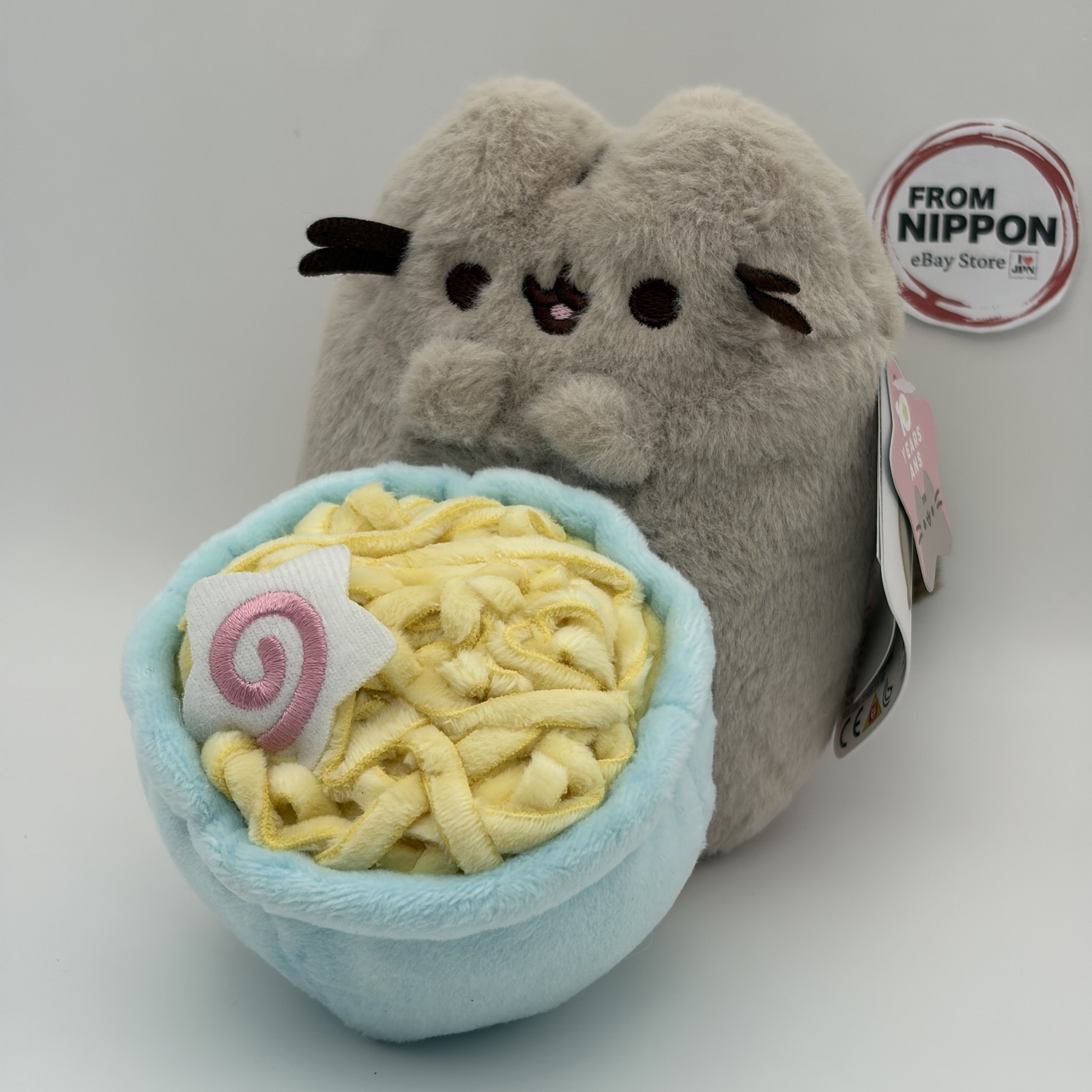 GUND Pusheen 10th Anniversary Ramen Plush Limited Edition 6 in