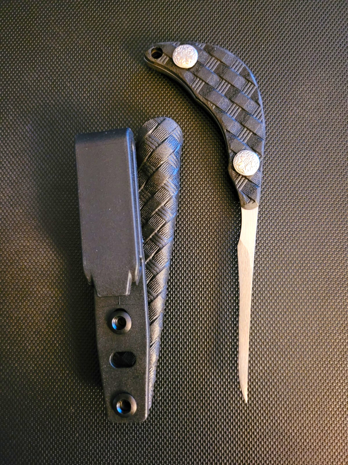 RcaneArtisan Handmade Nasty Needle fixed blade knife
