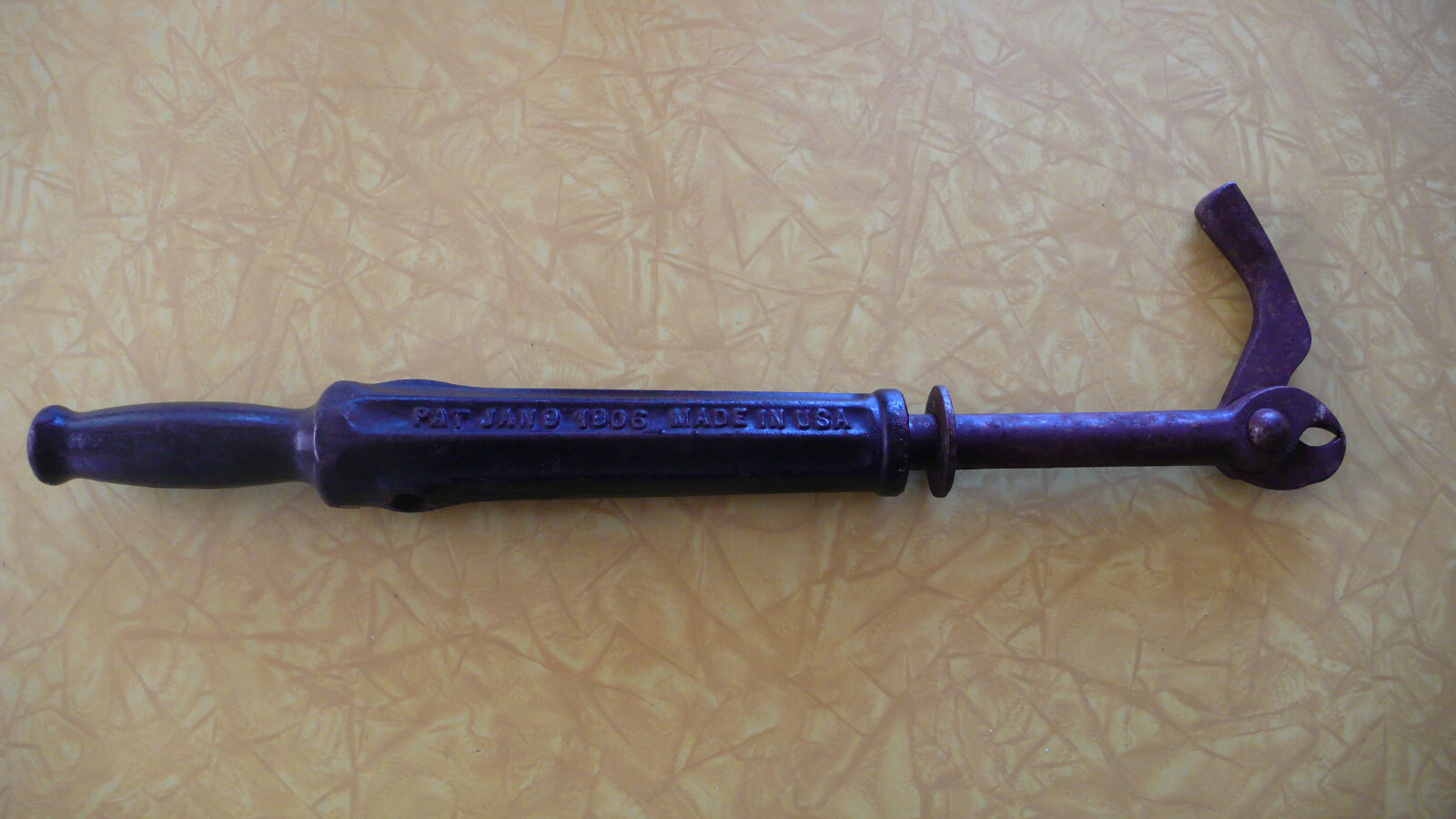 Vintage Jumbo 1905 1906 Bridgeport Nail Puller VTG Unique Decor Extend 18\'-23\
