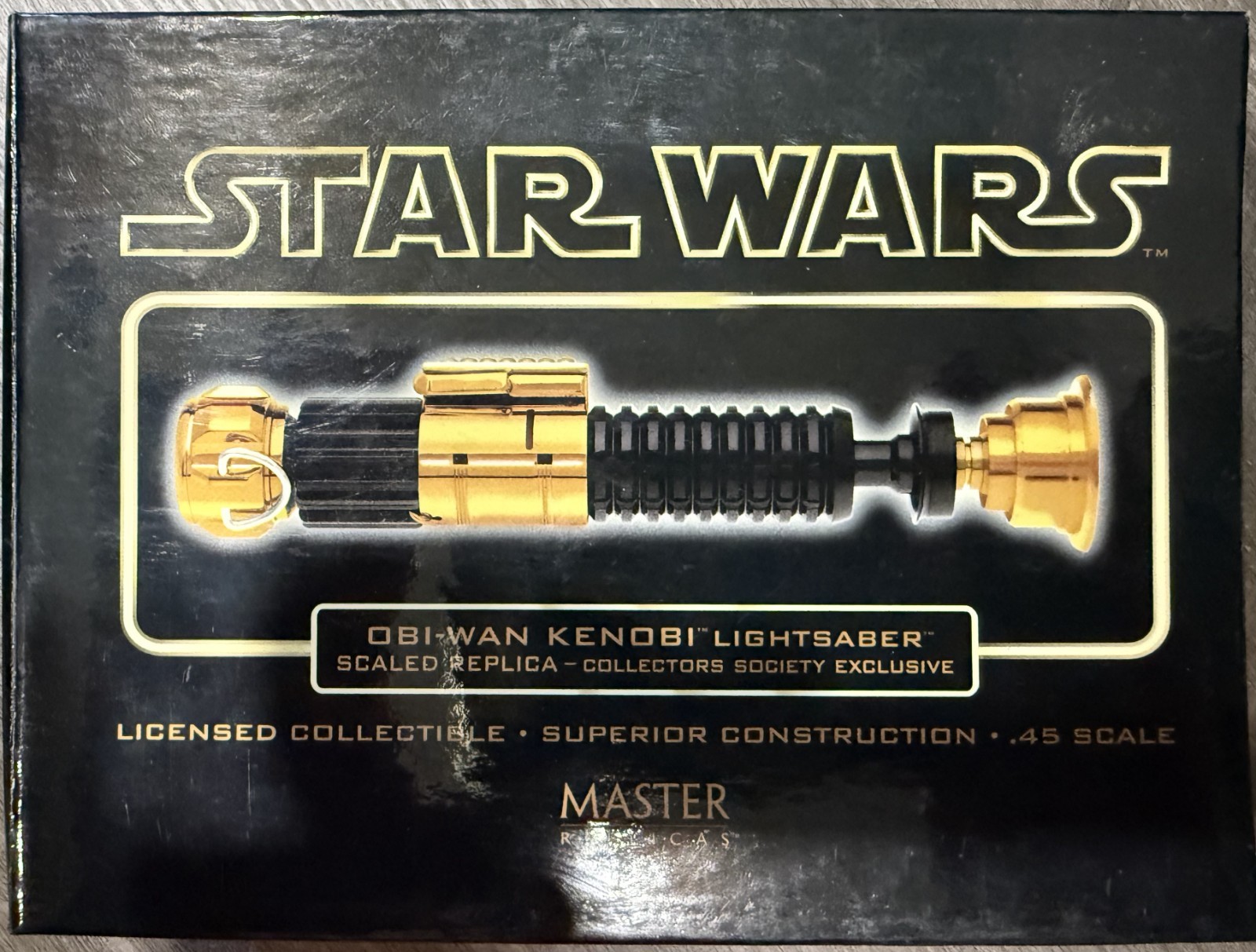 Master Replicas SW-304 Obi-Wan Kenobi Lightsaber Collectors Society Exclusive
