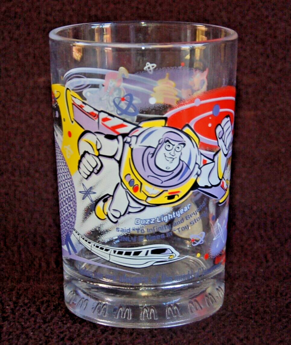Disney McDonalds Glass ~ Buzz Lightyear ~ 100 Years of Magic ~ VGC