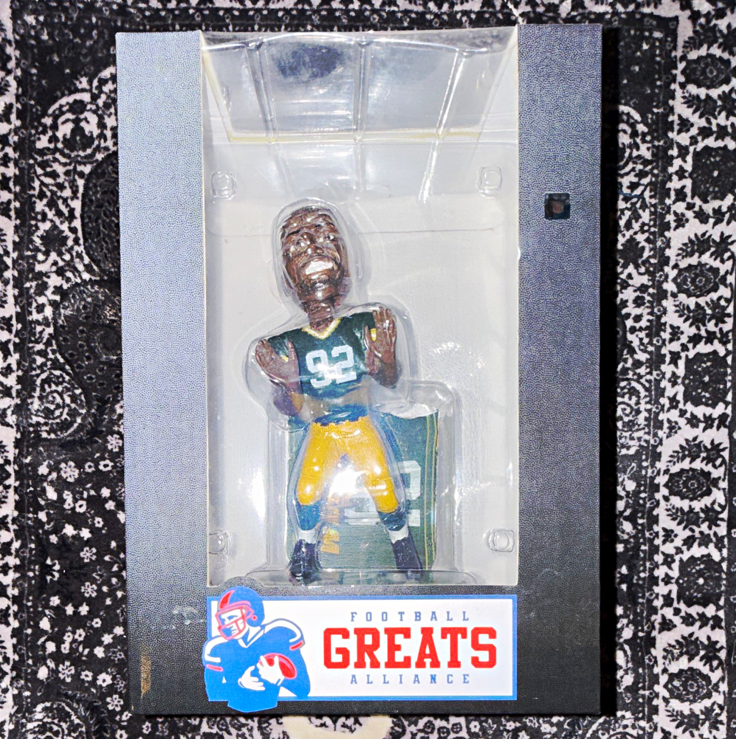 Reggie White Bobblehead Forever Collectibles NFL Greats Alliance Retired #92 Reggie White Bobblehead Forever Collectibles NFL Greats Alliance Retired #92