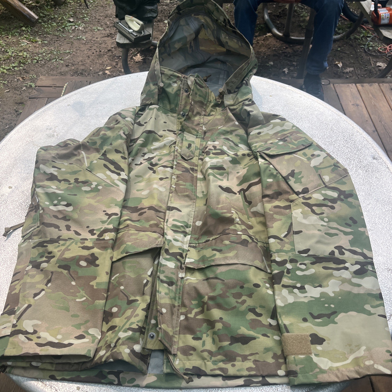 Tru-Spec Waterproof Parka Multicam OCP Jacket Military Size Large NWOT