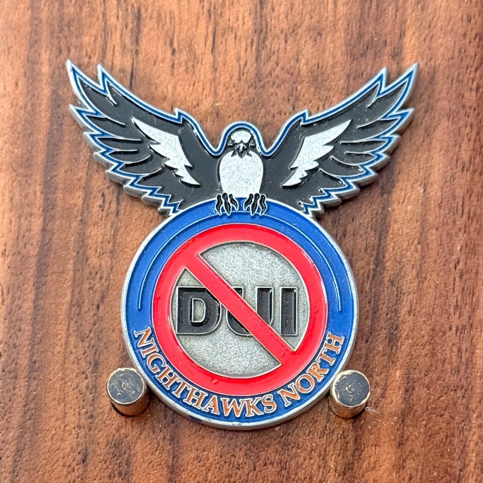 Georgia State Patrol Nighthawks North DUI Eagle Wing Challenge Coin  W#26