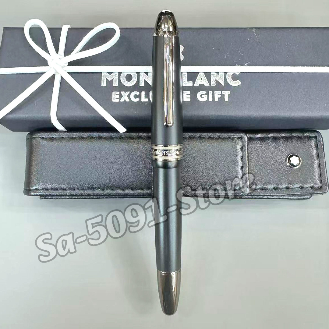 MONTBLANC Meisterstuck 146 Fountain Pen Black with Box & Case