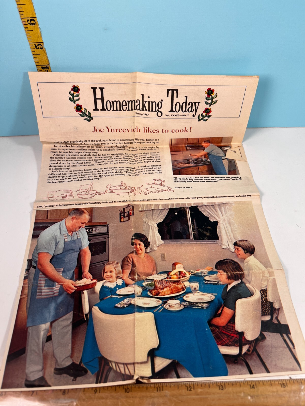 1967 Homemaking Vol XXXIX No. 1 Advertising Home delivery