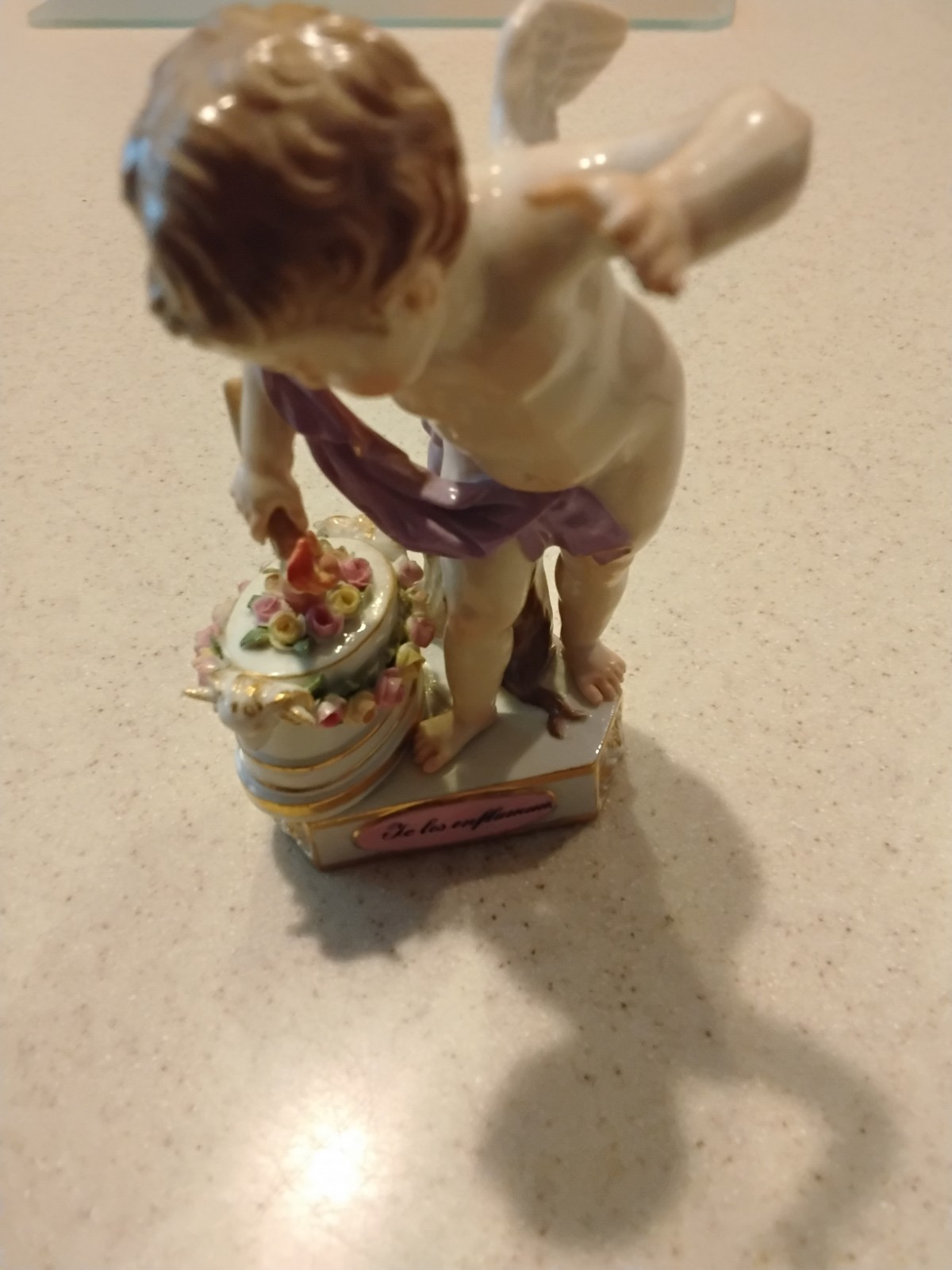 Cupid Making Hearts ,by Micheal Acier .