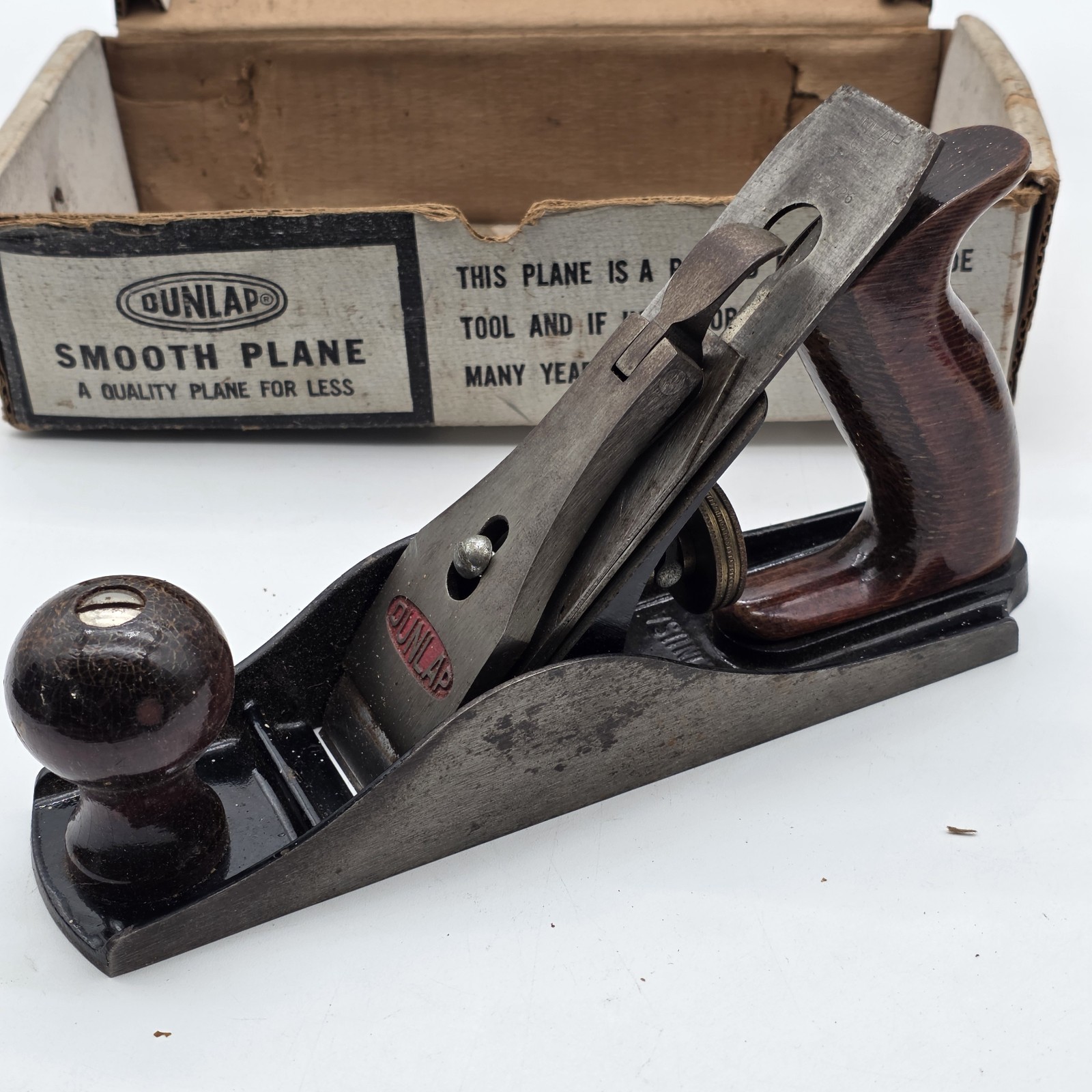 Vintage Dunlap Plane With Box