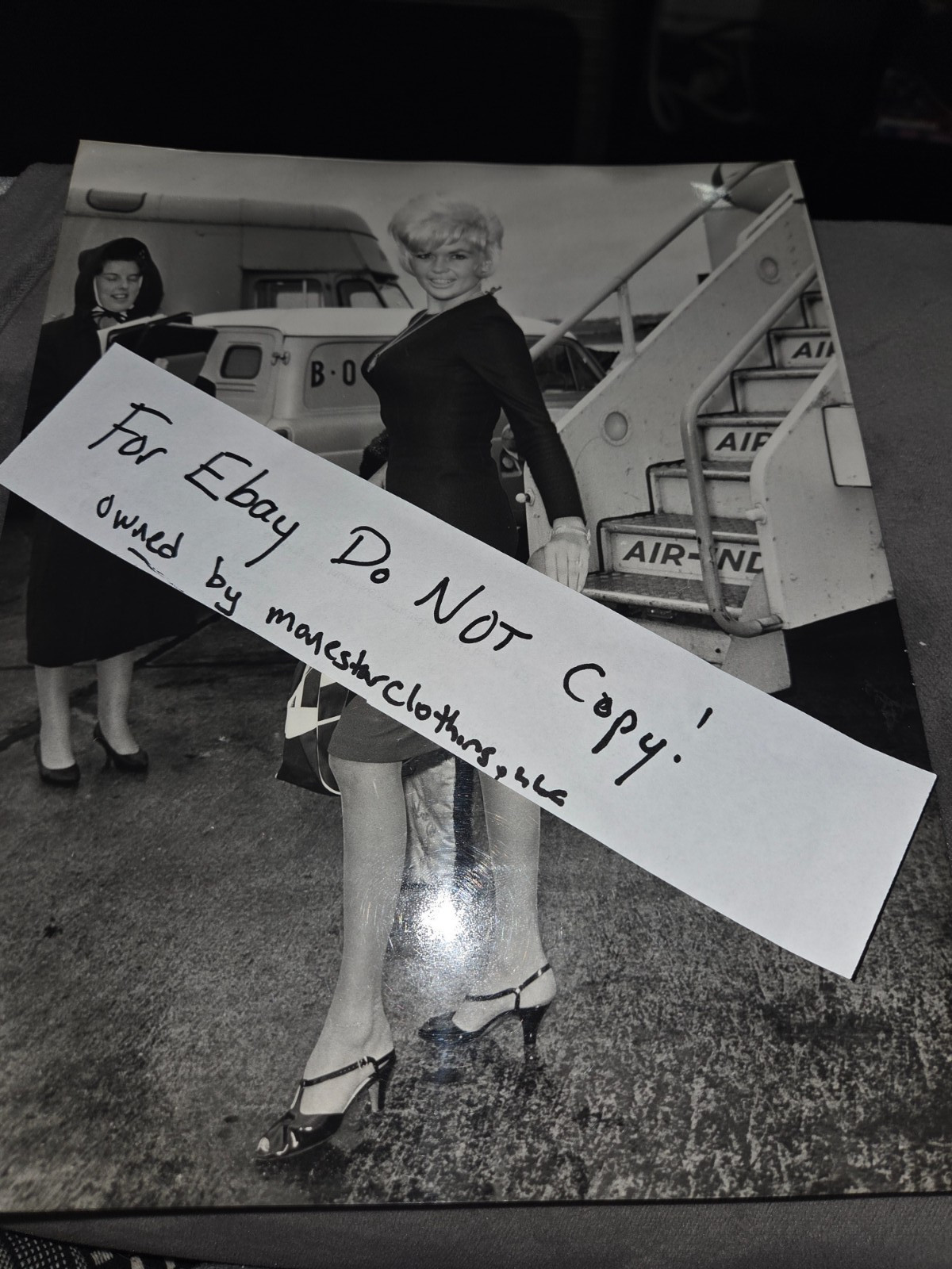 Rare Photo Jayne Mansfield 1963 traveling original gelatin print 8x 10 Rare Photo Jayne Mansfield 1963 traveling original gelatin print 8x 10