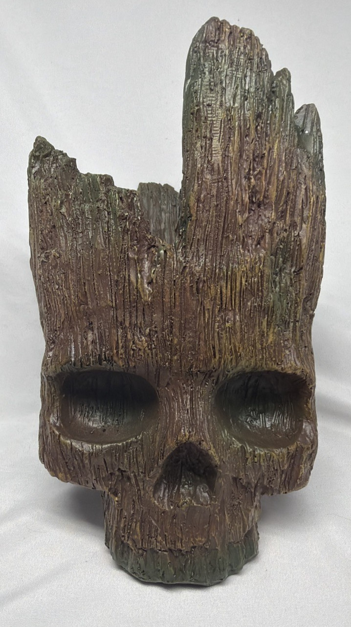 Tree Skull Flower Pot Ashland Michael\'s Halloween Greenman Groot Resin Planter Tree Skull Flower Pot Ashland Michael\'s Halloween Greenman Groot Resin Planter