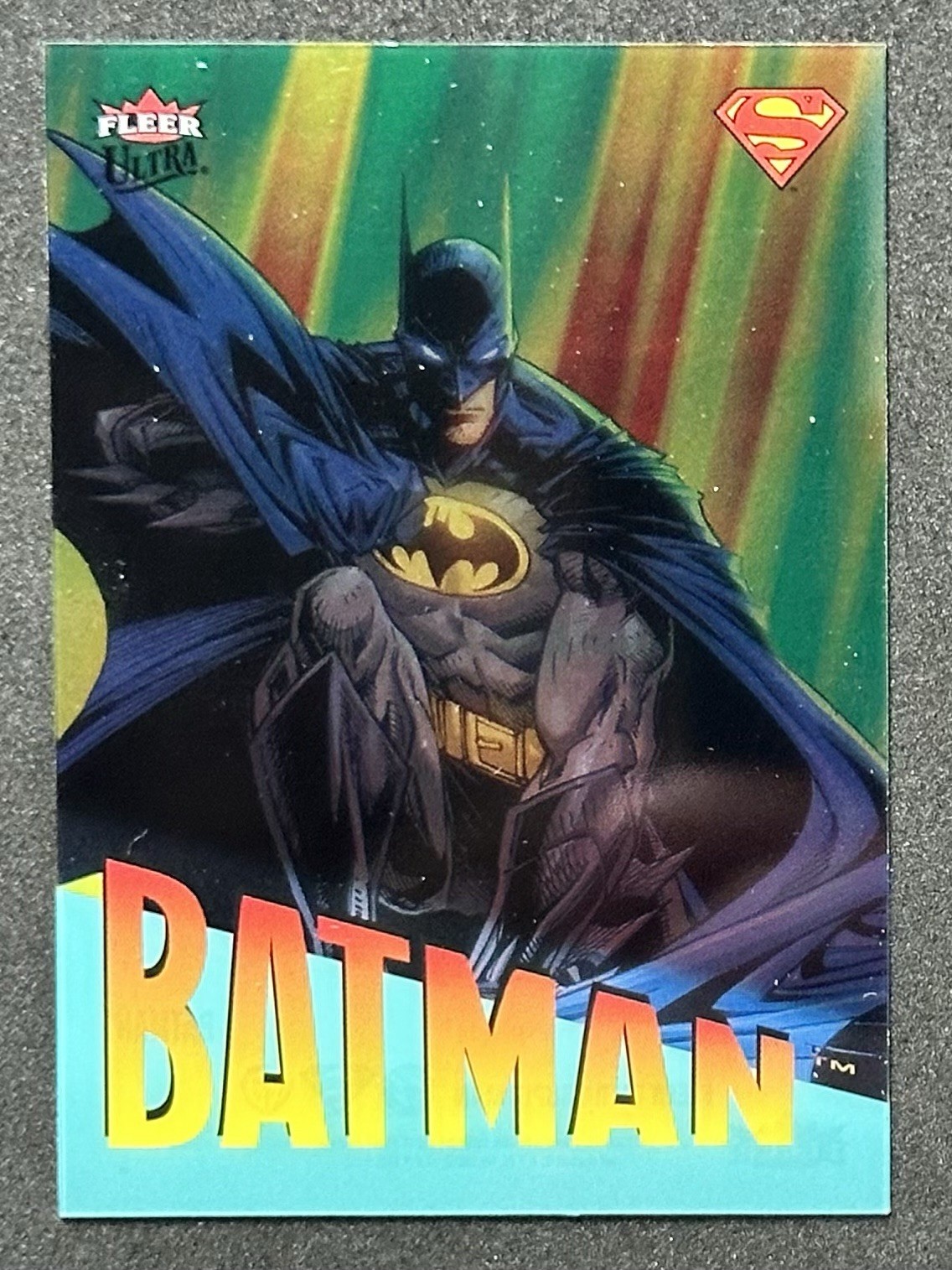 2026 Fleer Ultra Superman #R-2 Batman 1995 Retro 2026 Fleer Ultra Superman #R-2 Batman 1995 Retro