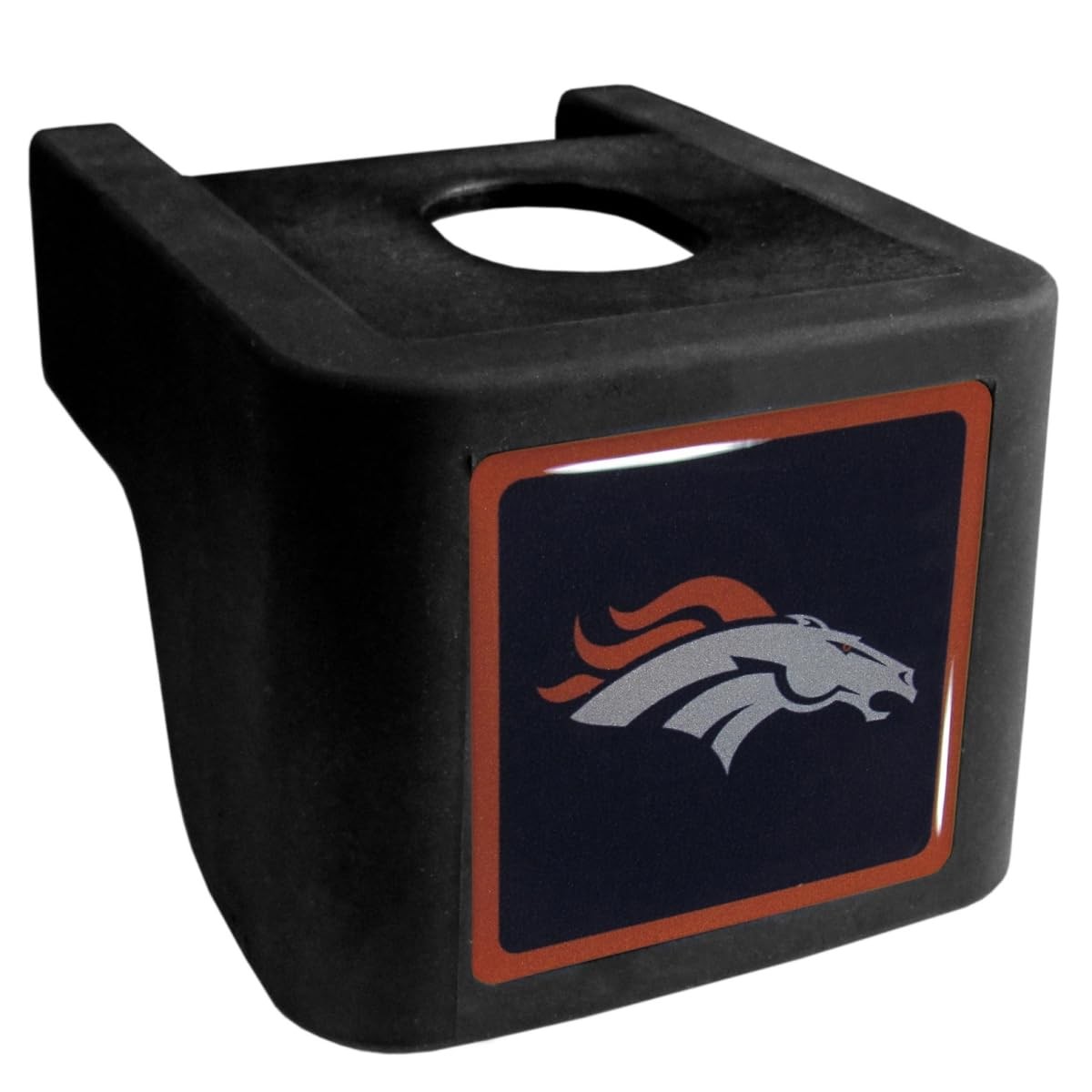 Siskiyou Sports NFL Denver Broncos Shin Shield Class V Hitch Cover, Black