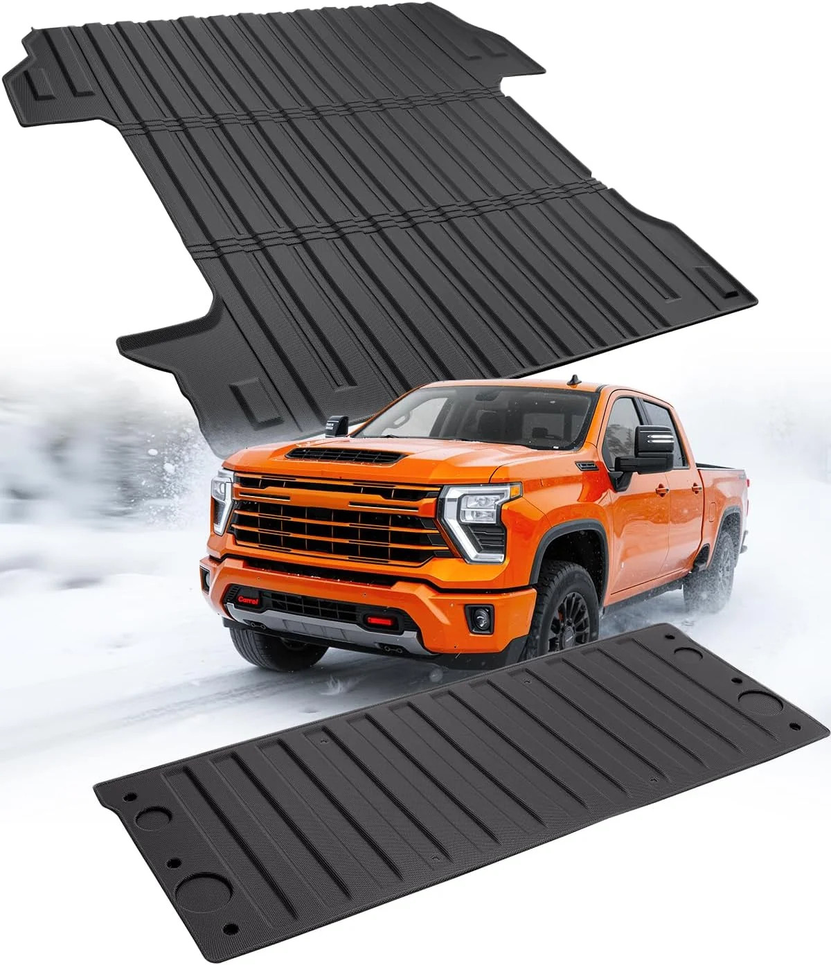 Truck Bed Mat &Tailgate Mat for Chevy Silverado 2019-2026, Trucks BedLiner