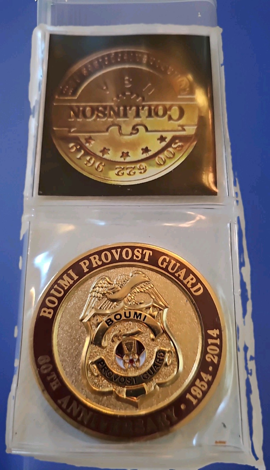 Boumi Provost Guard Shriners Challenge Coin Collectible   Rare 2014