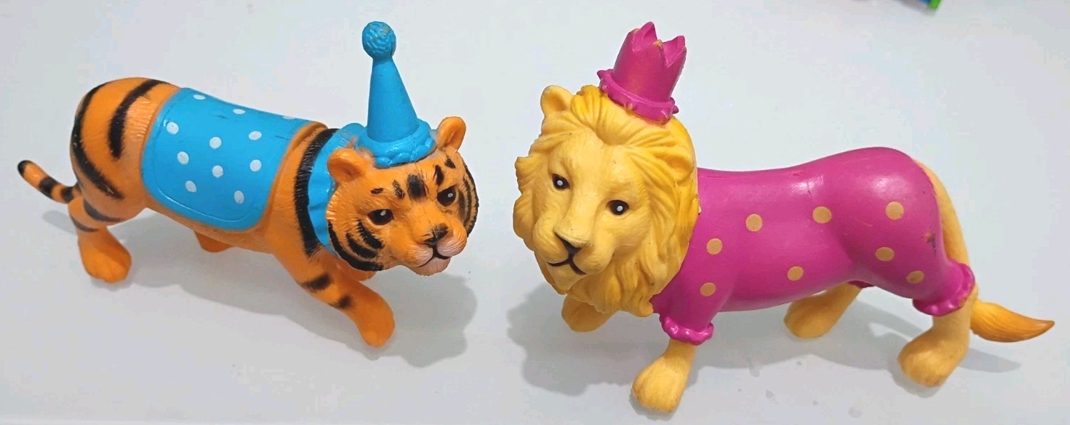 Vintage Ankyo Circus Party Animal Lion & Tiger 6