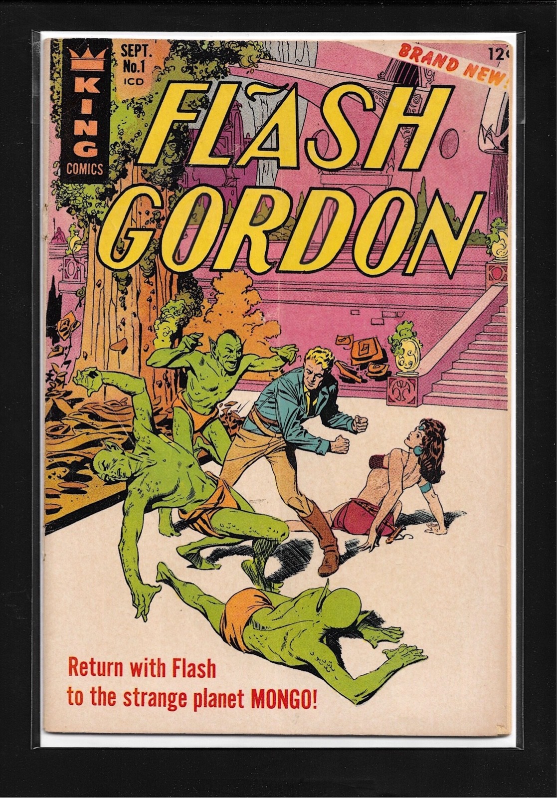 Flash Gordon #1 (1966): 1st Silver Age Appearance Flash Gordon King Comics GD