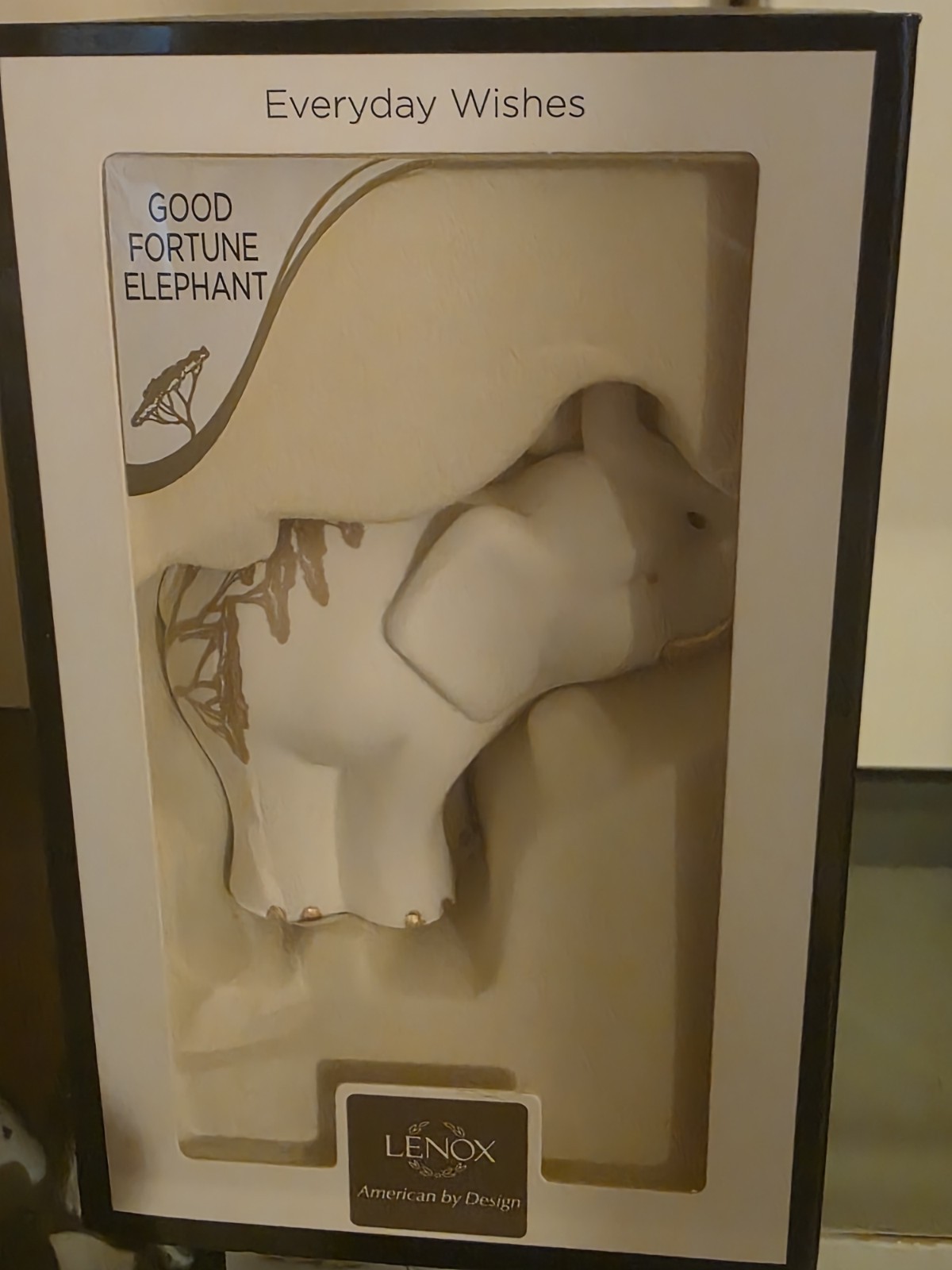 Lenox Everyday Wishes Good Fortune Elephant # 813596