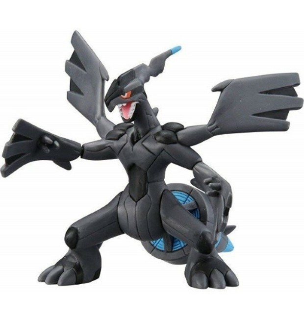 TAKARA TOMY Pokemon Moncolle Figure : ZEKROM Mini Figure