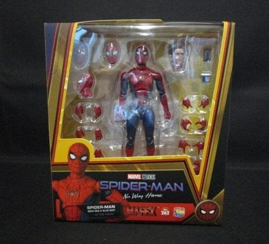 Medicom Toy MAFEX No.262 SPIDER-MAN NEW RED & BLUE SUIT ver. Figure Japan NEW