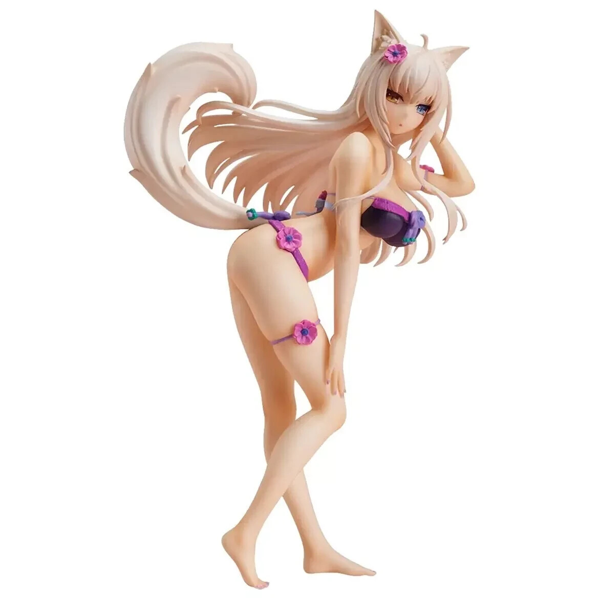 Anime NEKOPARA swimsuit coconut pose PVC Figure New No Box  15cm