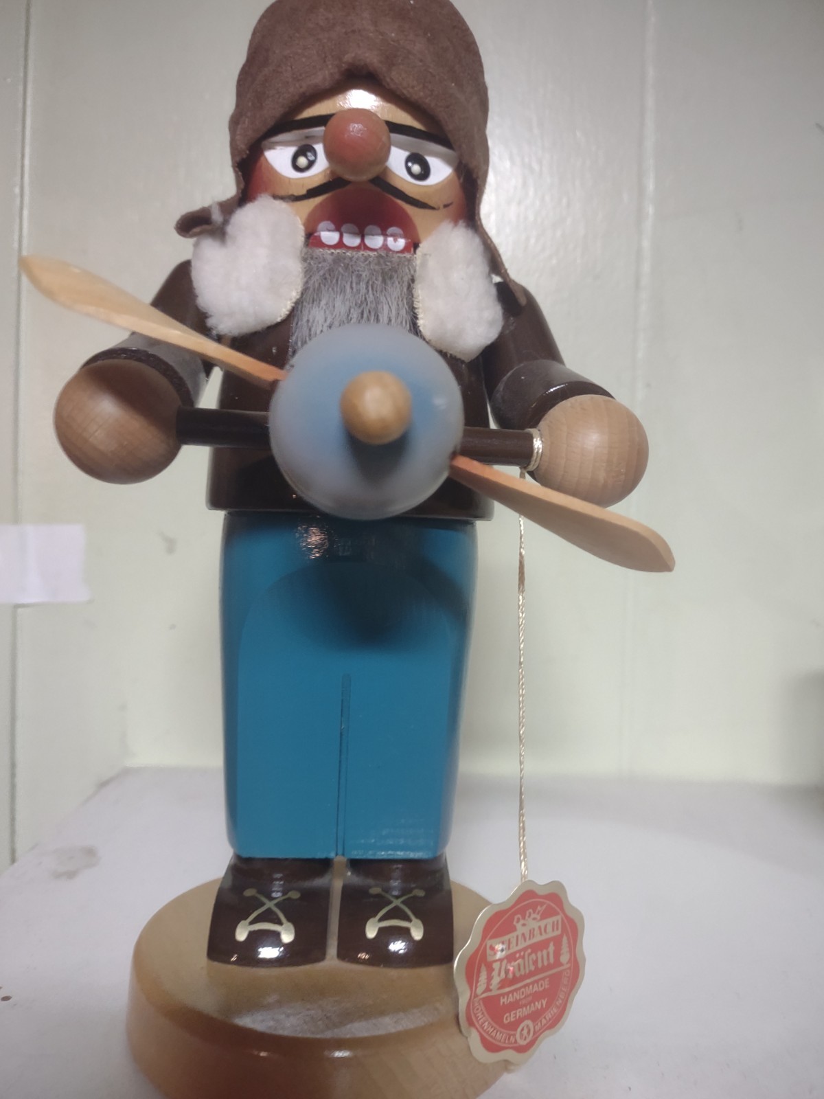 Steinbach Vintage Nutcracker Aviator Pilot 10.5