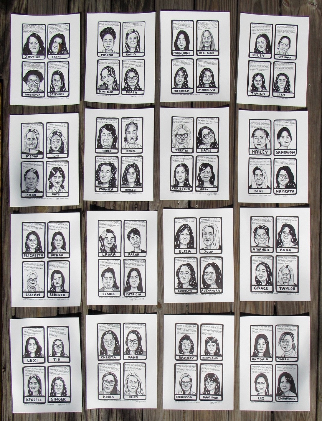 Lot of 16) 9x12\