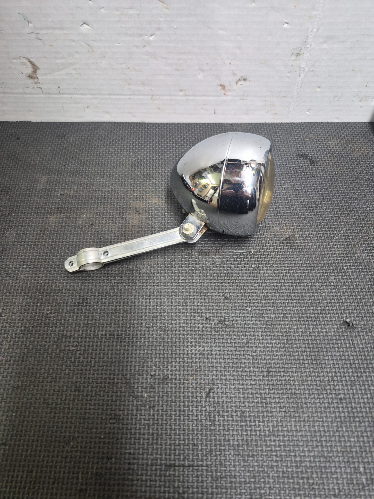 Vintage 1950\'s Bicycle Chrome Delta Ball Light Schwinn Corvette Roadmaster Cwc