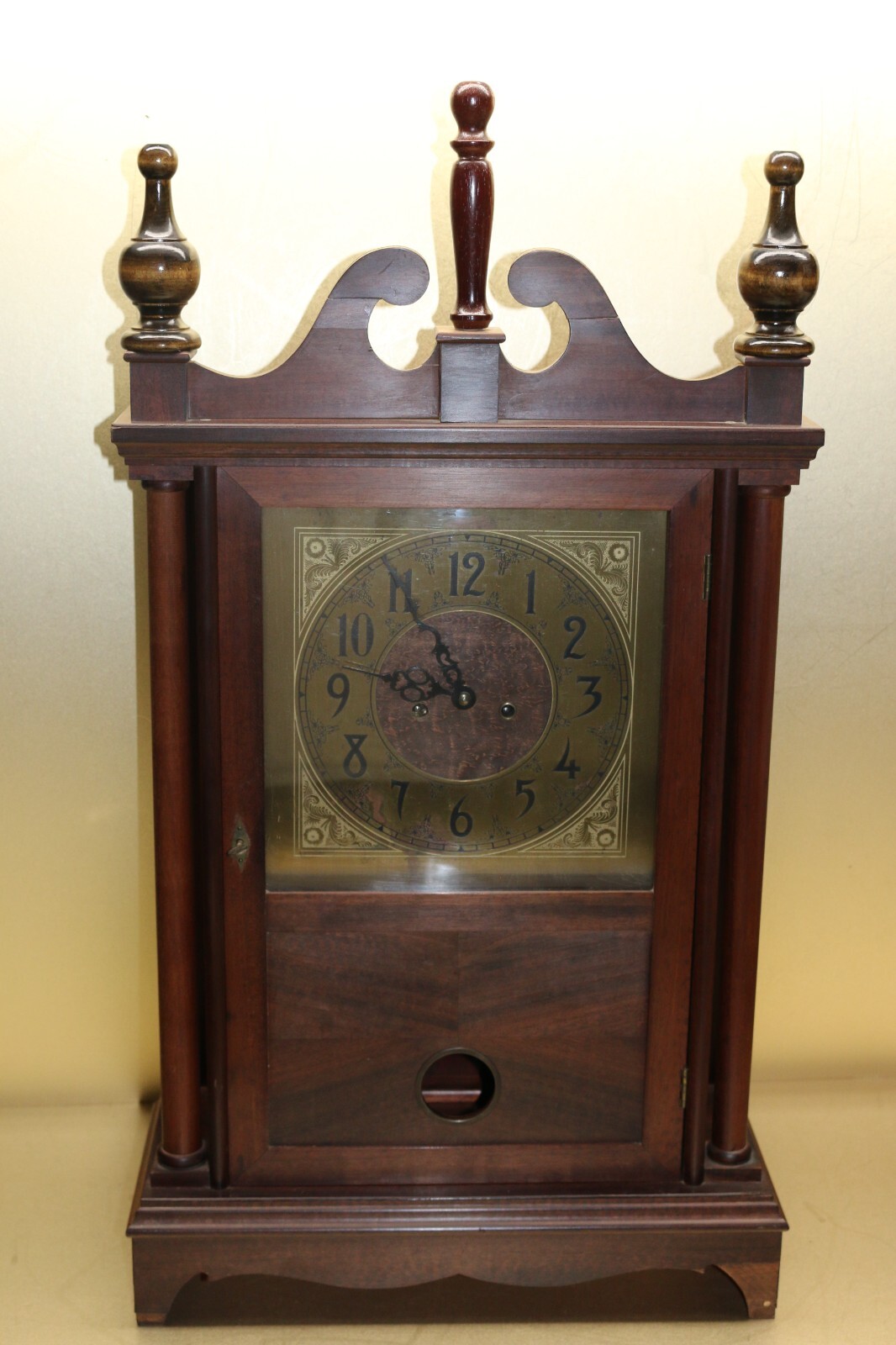 RARE SOLID SNAKEWOOD Felix P. Mayer, Alamogordo N.M. handmade clock 29\