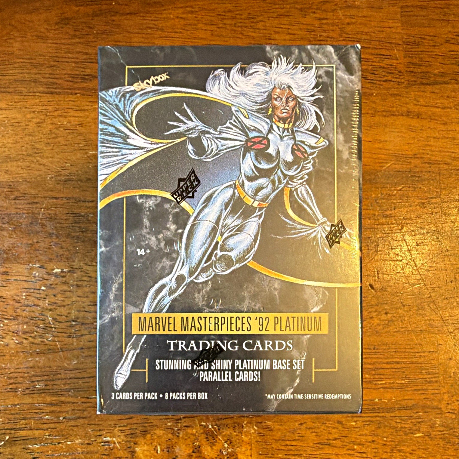Upper Deck Marvel Masterpieces '92 Platinum 2024 Trading Card Box 24 Cards