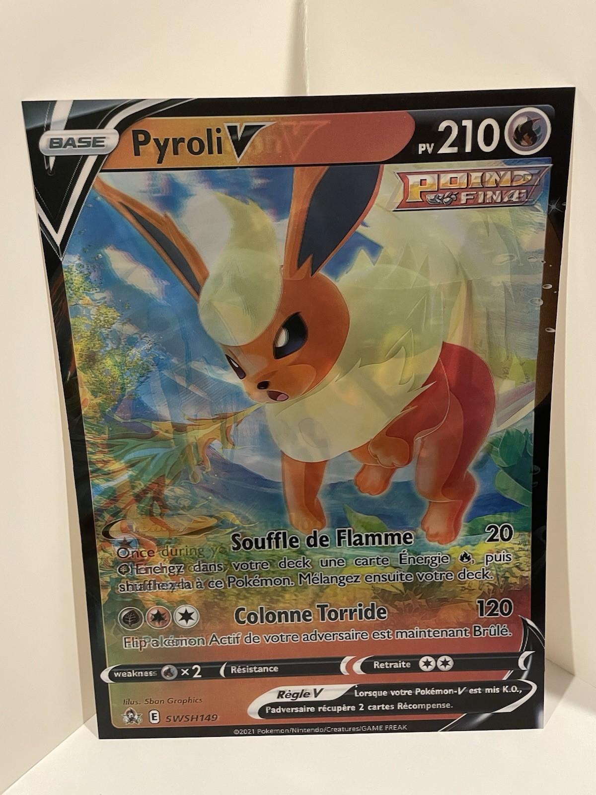 Pyroli Leafeon Umbreon Vaporeon Pokemon 3D Holographic Lenticular Poster