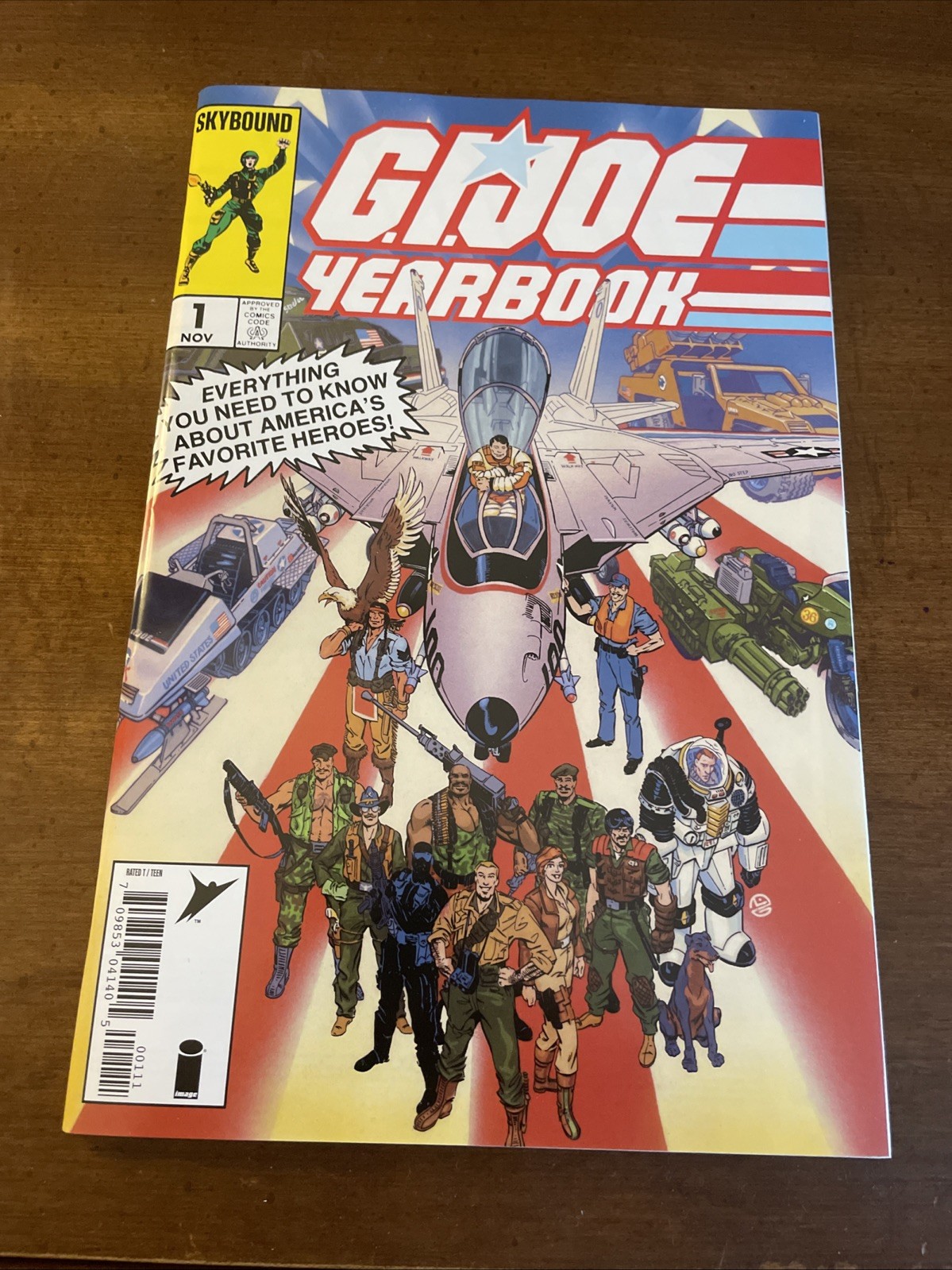 G.I. Joe Yearbook #1 (Skybound / Image) - Larry Hama Cut Kickstarter RAH