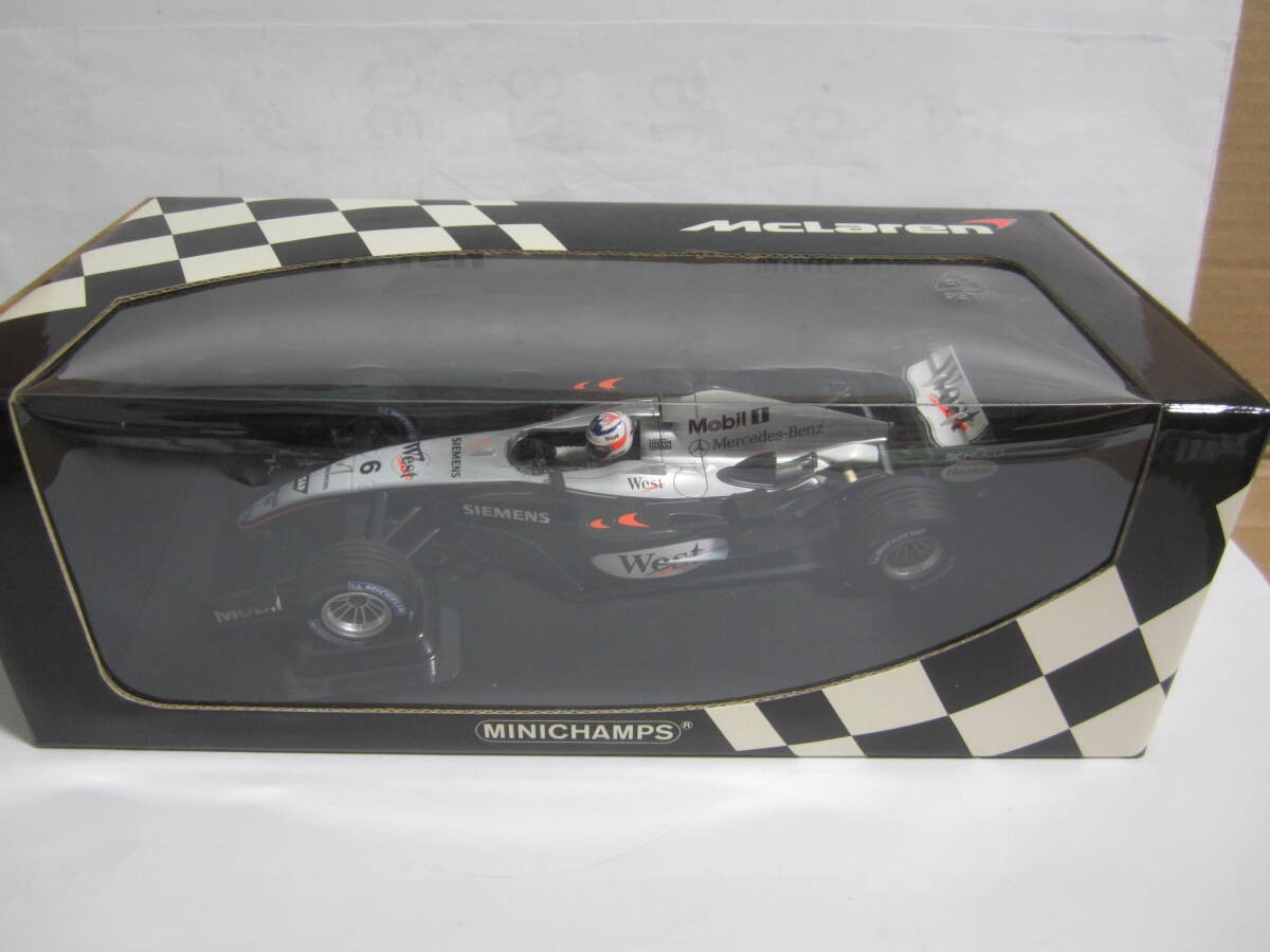 Pma Minichamps 1/18 Mclaren Mp4-19 Mercedes-Benz No.6 Kimi Räikkönen West Spec