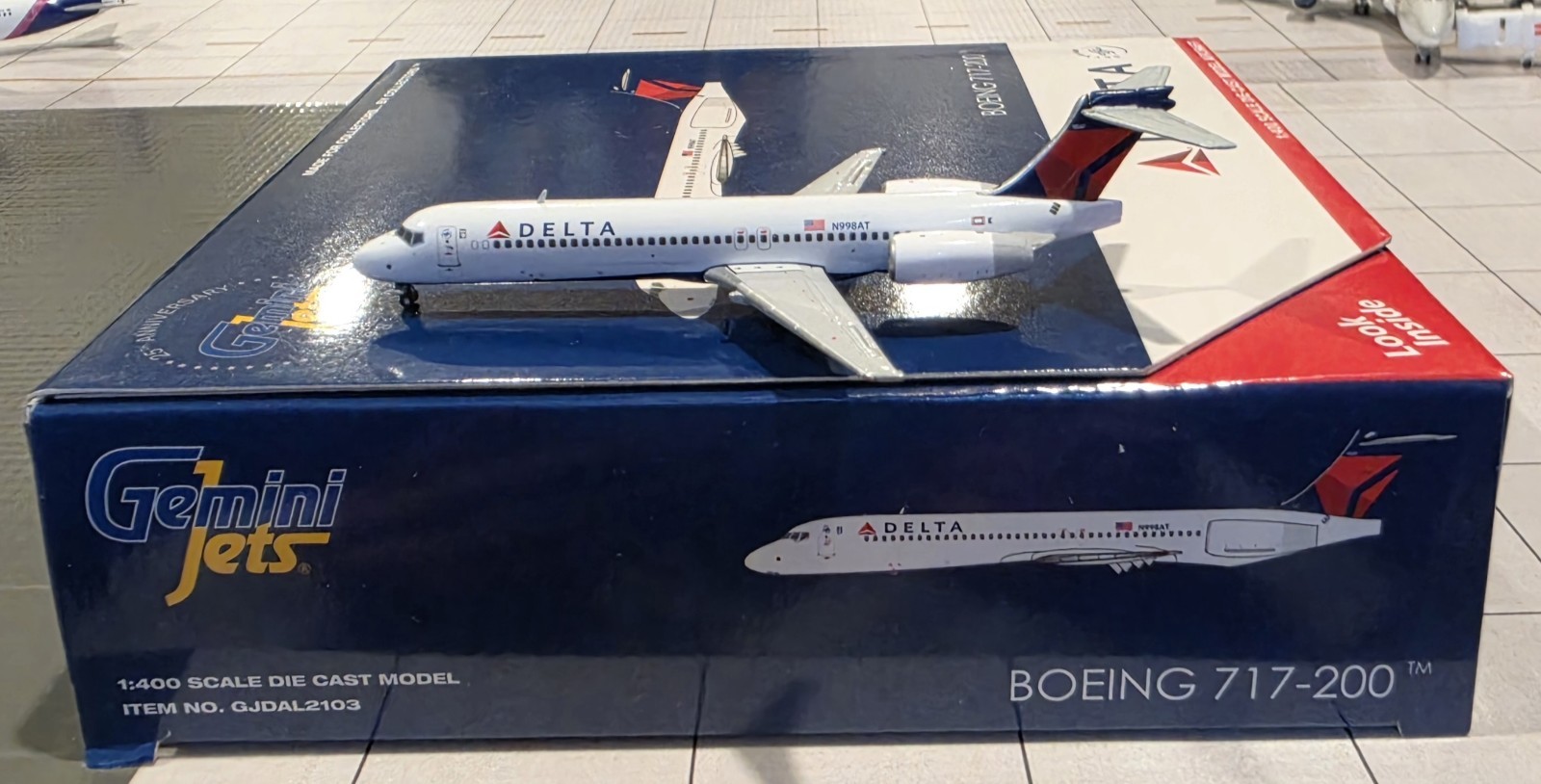 DELTA AIRLINES 717-200 Gemini Jets 1/400 GJDAL2103