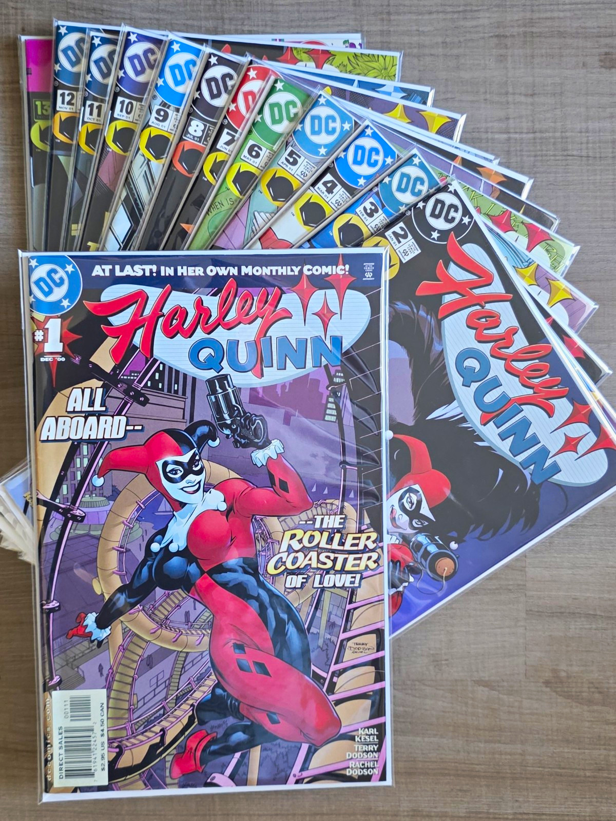 Harley Quinn #1-13 Complete Lot 2000 First Solo Series VG/NM Dodson