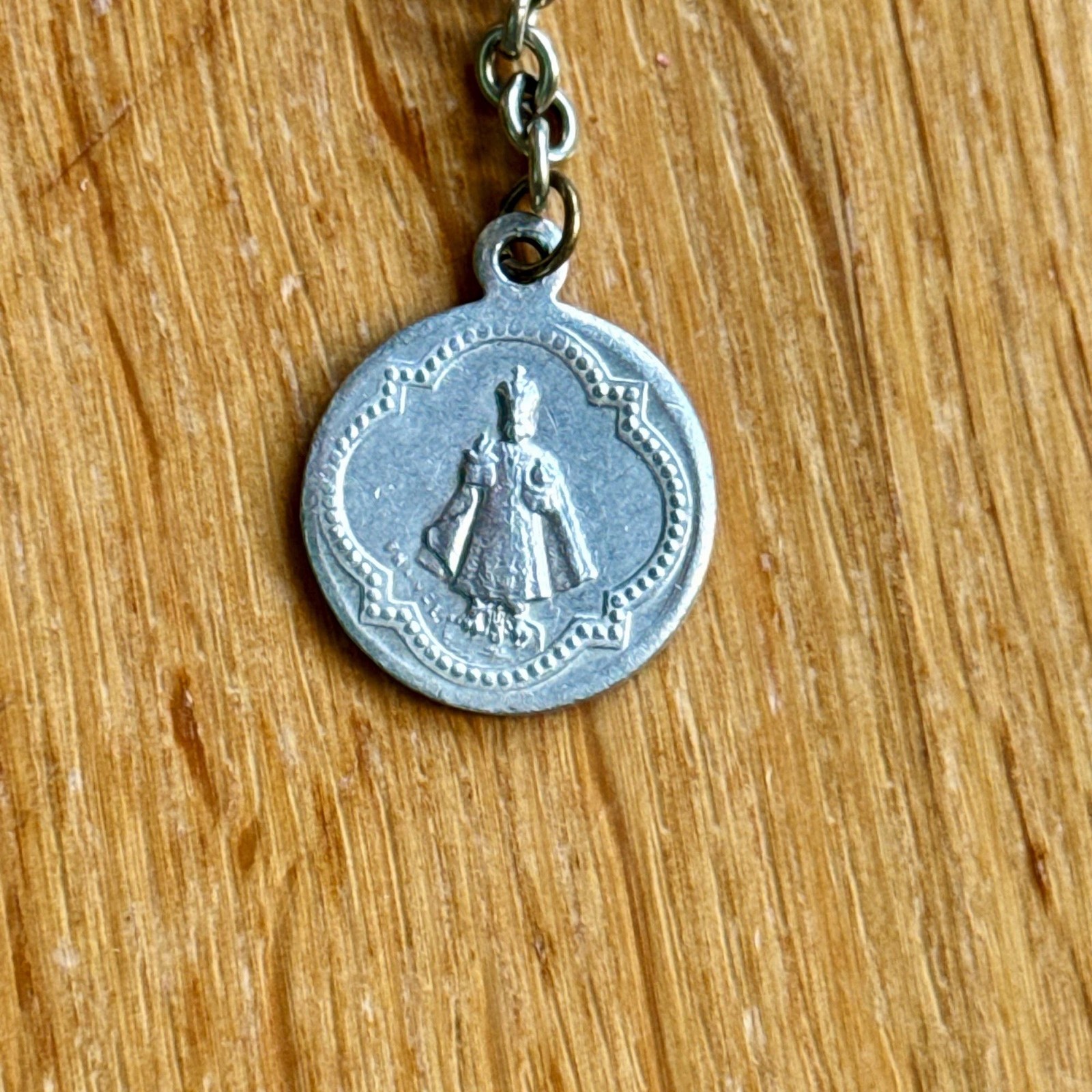 Vintage Infant Jesus of Prague Bracelet With Religious Pendant