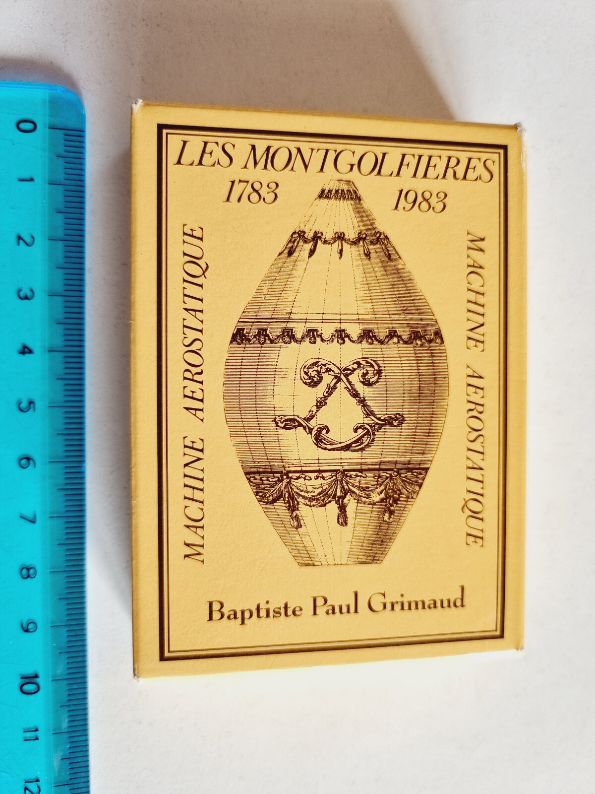 VINTAGE LES MONTGOLFIERES GRIMAUD POKER PLAYING CARDS ORIGINAL PLAYING CARD NEW