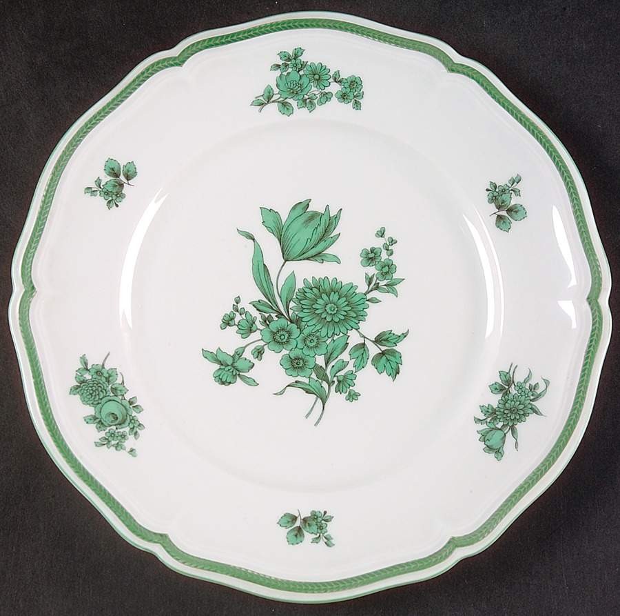 Rosenthal - Continental Green Bloom  Dinner Plate 6717191