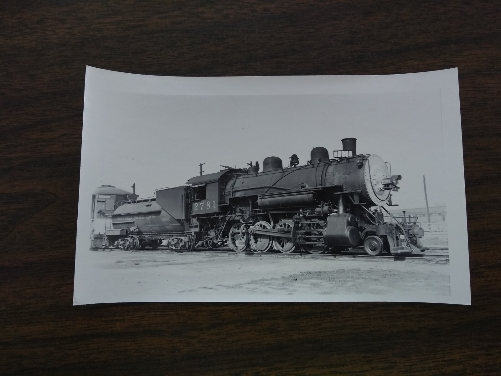ST21 Steam Train Photo Vintage SP Southern Pacific, ENGINE 2781