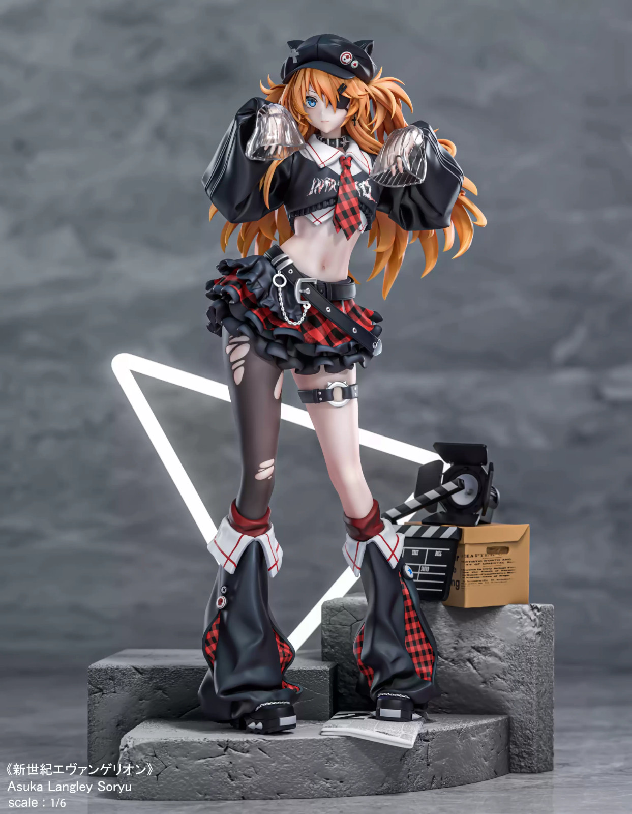Shin Evangelion Asuka Langley Figure 1/6 Scale Anime Action Statue Collectible