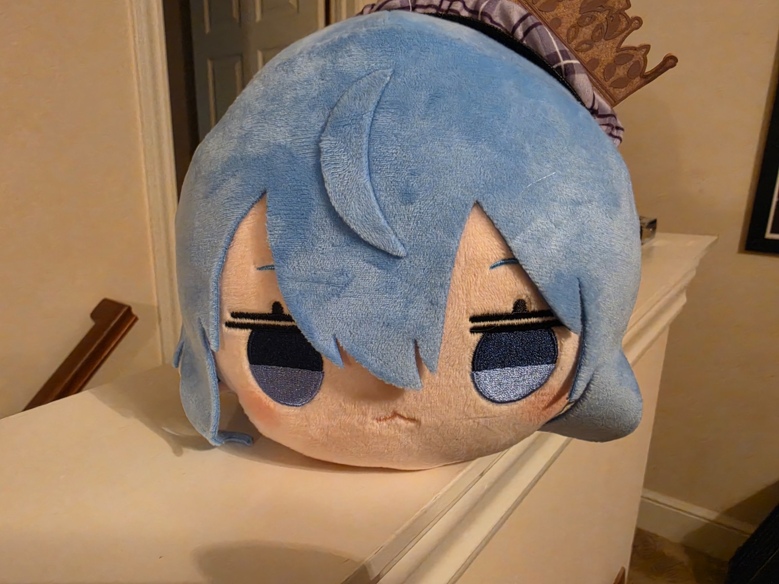 Hololive Hoshimachi Suisei Nesoberi Lying Down Plush *US SELLER*